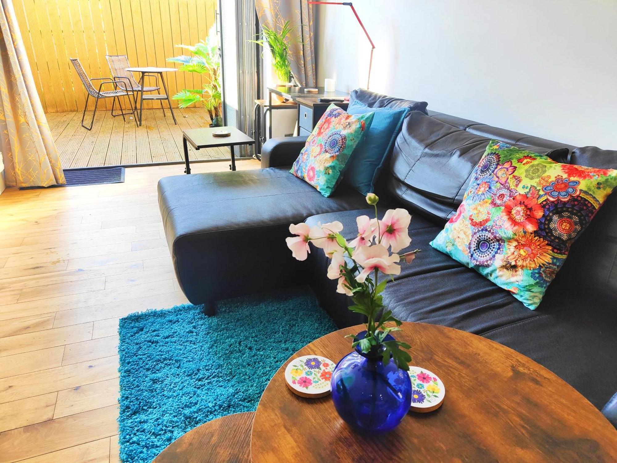Modern Central Brighton Patio Flat - Free Parking! Экстерьер фото